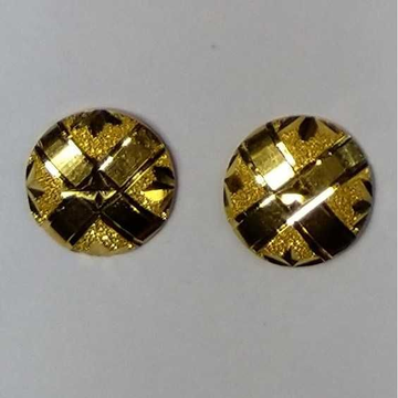 916 Gold Fancy Earrings Akm-er-150 by 