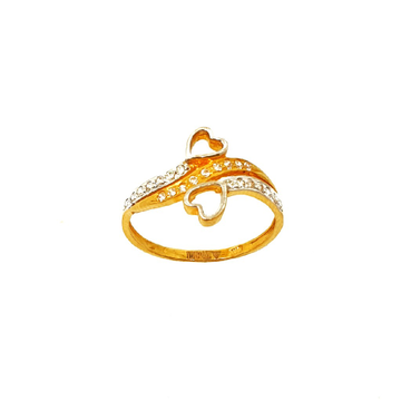 22K Gold Heart Shape Ring MGA - LRG0137