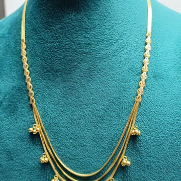 22crt Gold Fancy Chain by Suvidhi Ornaments