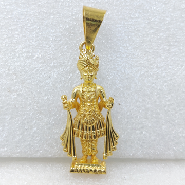 916 Gold Ghanshyam Maharaj Pendant