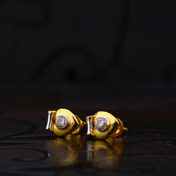 916 Gold Exclusive Earring with Solitare LSE123