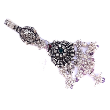 Single clip antique silver juda mga - jus0052