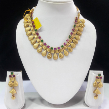 Antique necklace set by 