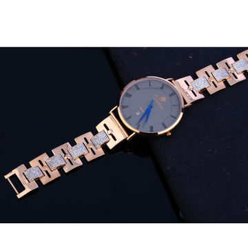 750 rose gold stylish  men's watch rmw06