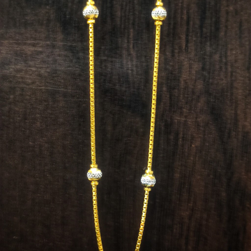 22 carat gold light weight ladies chain 5gm by Suvidhi Ornaments