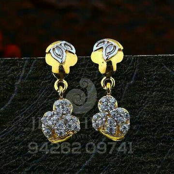 18kt Daily Were Cz Gold Ladies Tops ATG -0656