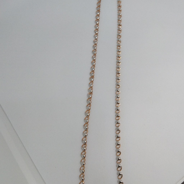 18 kt rose gold chain by Zaverat