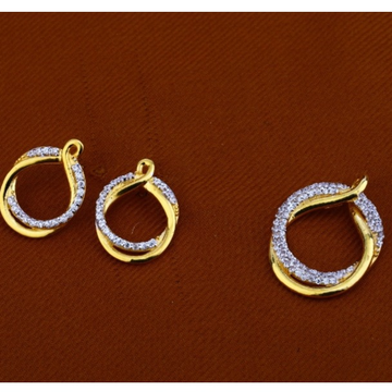22 carat gold ladies pendants set RH-PS507