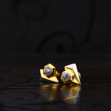 916 Gold Classic Earring LSE140