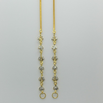 light weight gold ear chain designs with price