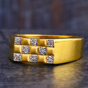 22KT Gold Hallmark Exclusive Gentlemen's Ring MR63...