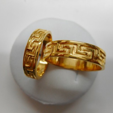 22 carat 916 fancy casting couple ring by 
