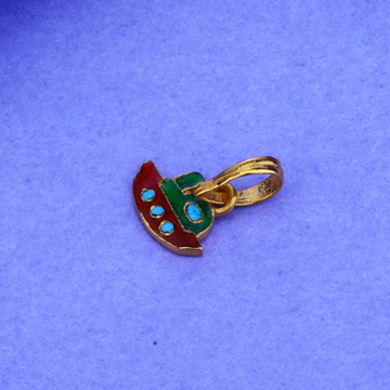 916 Gold Hallmark Stylish Pendant KP03