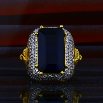 Blue stone Golden Ring – Little Wish Fashion Collection