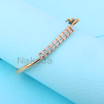 18KT Rose Gold CZ Exclusive Womens's Kada RLKB403