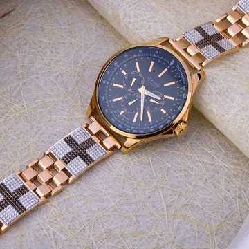 18k rose gold Enduring watch for Gents  by 