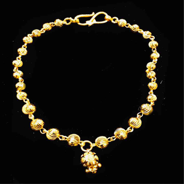 exclusive plain gold ladies bracelet by Prakash Jewellers