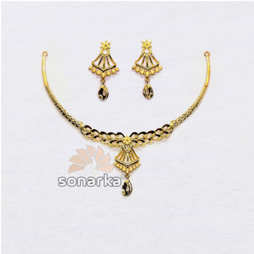 22k-Light-Weight-Gold-Necklace-Design by 