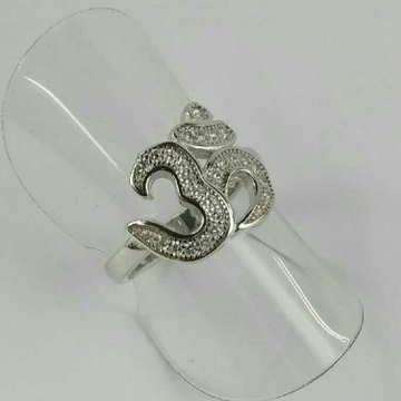 925 Silver Antique Om Shape  Ring