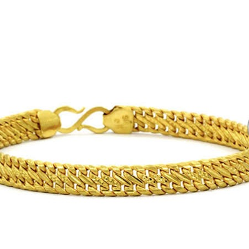 22k(916)Gold Gents Plain Bracelet by Sneh Ornaments
