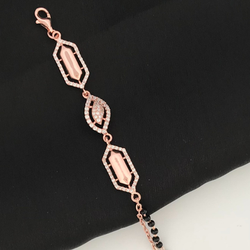 925 Silver Unique Design Mangalsutra Bracelet by 
