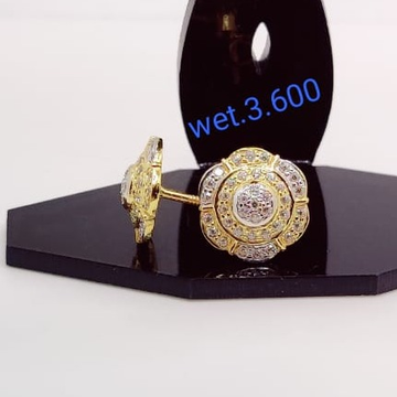 22 carat gold ladies earrings RH-LE817