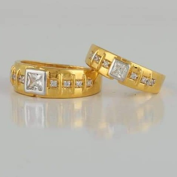22 Carat gold COUPLE ring RH-CR171