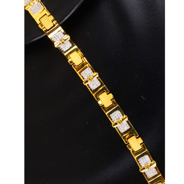 18k Gold Modern Mens Bracelet  by 