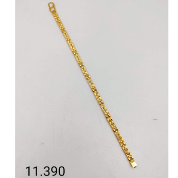 22 carat gold gents bracelet RH-GB521