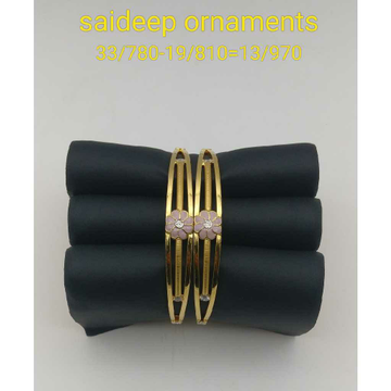 22 Kt 916 Copper Bangle Design by Saideep Jewels