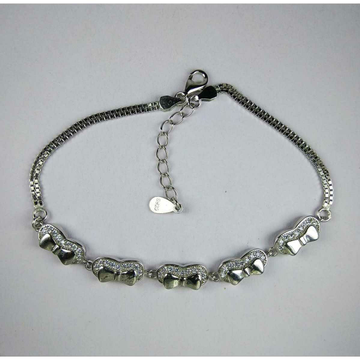 Branded 925 Silver Fancy Ladies Bracelet With Bow...