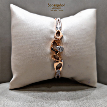 18 KRT Rose Gold Bracelet by Sonamahor Jewellers