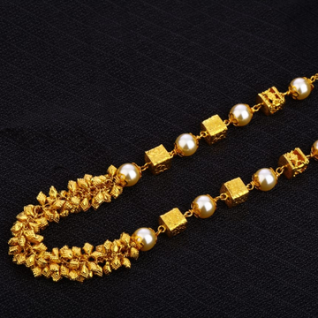 916 Gold Antique Fancy Ladies Chainmala AC169