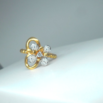 22KT / 916 gold fancy Special Engagement ring for... by 