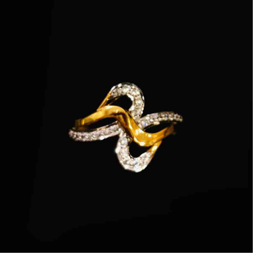22KT Gold Designer Fancy Ladies Rings by Prakash Jewellers