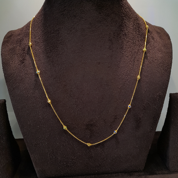 916 Gold ladies chain by Rangila Jewellers