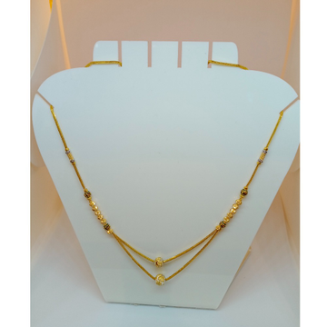 22Kt Gold Beads Chain JH-C04 by 