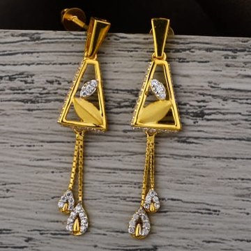 22KT Gold Hallmark Ladies Designer Jummar Earrings...