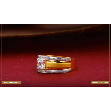 22k(916) Gents Diamond Ring by Sneh Ornaments
