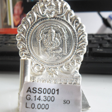 Silver   baapa  moriya Designear  Agarbatti  Stand... by 