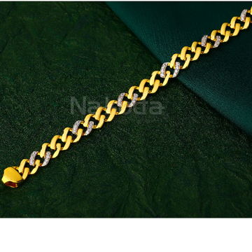 916 Gold  Men's Delicate Casting Bracelet MCB131