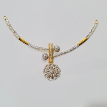 Gold Plain Women Necklace by 