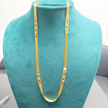 916 Gold Fancy Chain by Suvidhi Ornaments