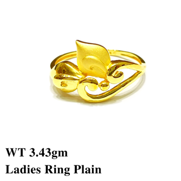 22k Gold Ladies Ring Plain by 