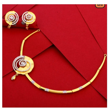 18 carat rose gold designer ladies necklace set RH...