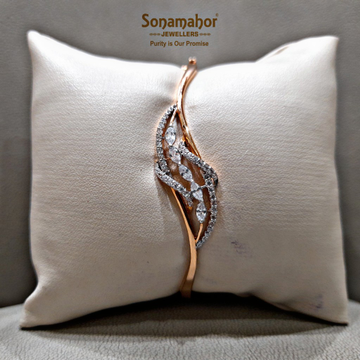 18 krt Hallmark Diamond Bracelet by Sonamahor Jewellers