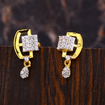 22 carat gold fancy ladies earrings RH-LE595