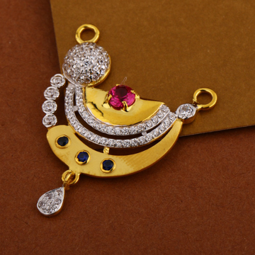 22KT  Gold Ladies Delicate  Mangalsutra Pendant MP...