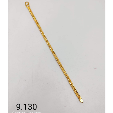 22 carat gold gents bracelet RH-GB516