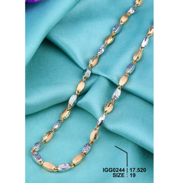 Gold Double Tone Mala by Gold & Silver Palace